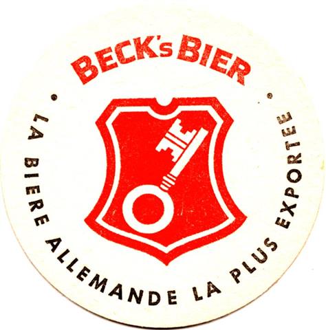 bremen hb-hb becks rund 180 1a (pour votre-schwarzrot)